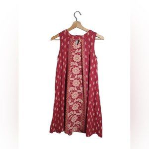 Xhilaration pink midi dress